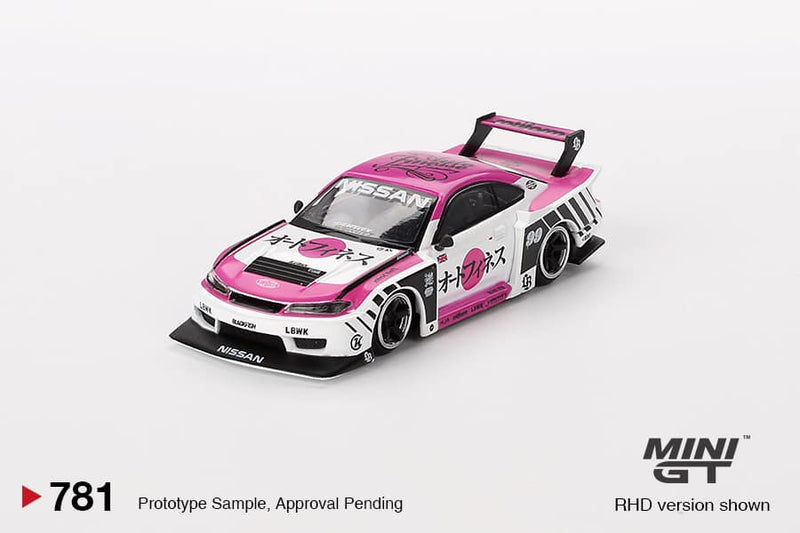 *PREORDER* MINI GT 1:64 Nissan Silvia (S15) LB-Super Silhouette Auto Finesse SEMA 2023