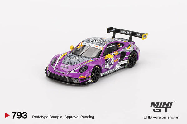 *PREORDER* MINI GT 1:64 Porsche 911 GT3 R #27 HubAuto Racing 2023 FIA GT World Cup 70th Macau Grand Prix