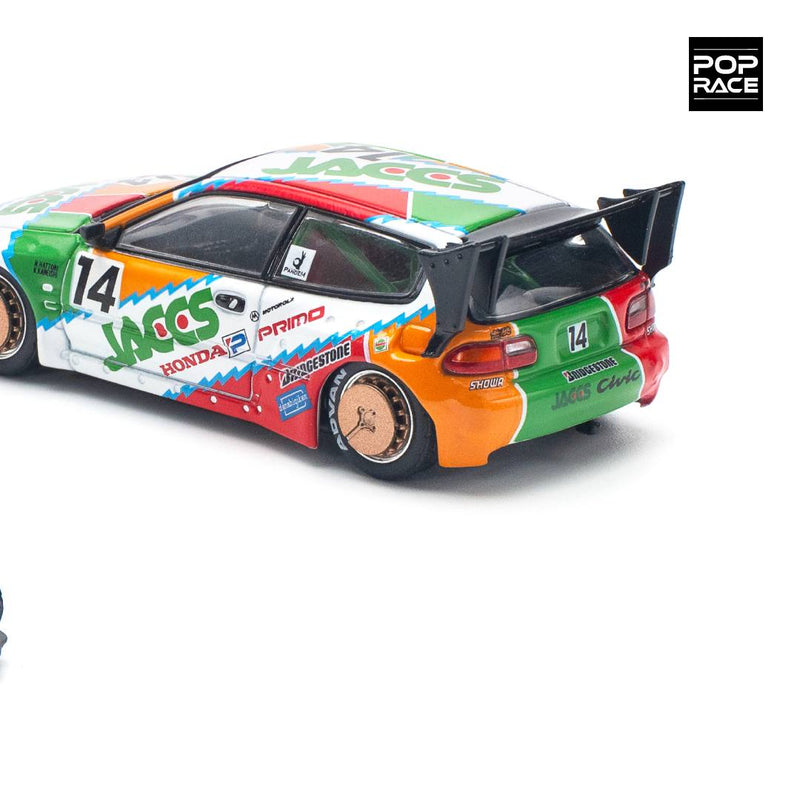 *PREORDER* Pop Race 1:64 Honda Civic (EG6) v1.5 PANDEM JACCS Version