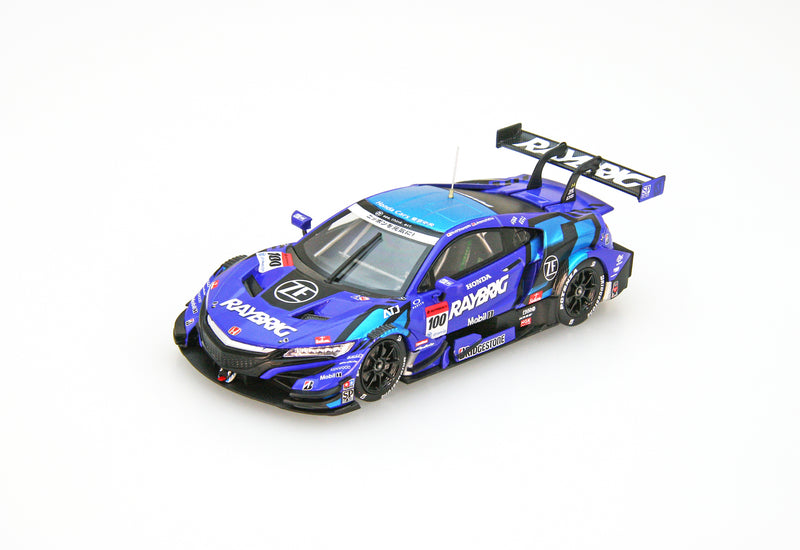 EBBRO 1:43 Honda NSX-GT SUPER GT GT500 2018 Champion Car RAYBRIG No.100