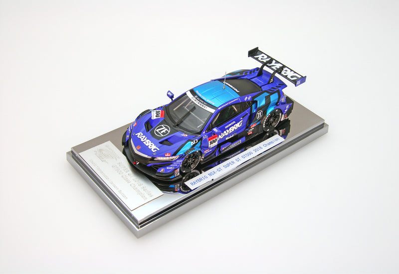 EBBRO 1:43 Honda NSX-GT SUPER GT GT500 2018 Champion Car RAYBRIG No.100