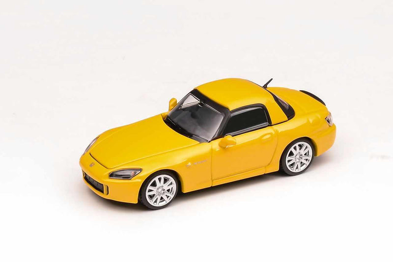 *PREORDER* MotorHelix 1:64 Honda S2000 (AP2) in Indy Yellow Pearl