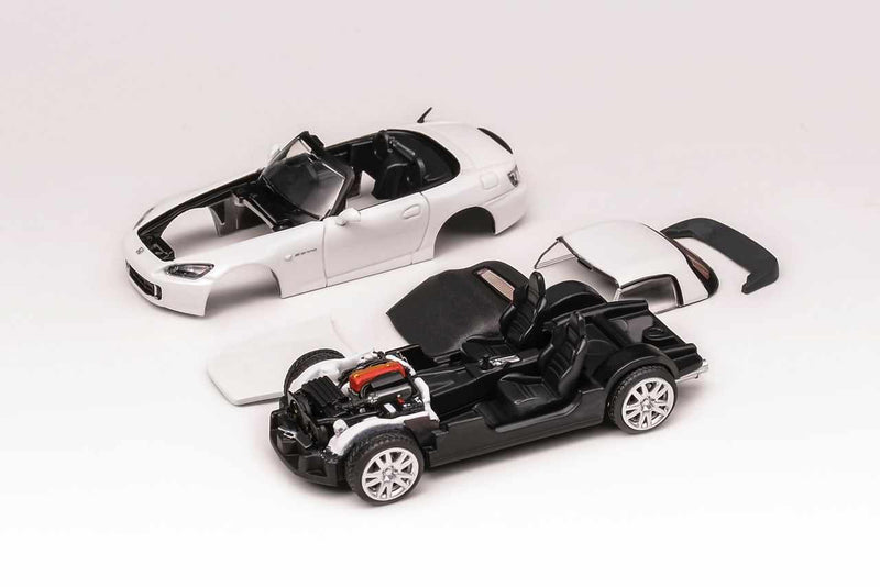 *PREORDER* MotorHelix 1:64 Honda S2000 (AP2) in Grand Prix White