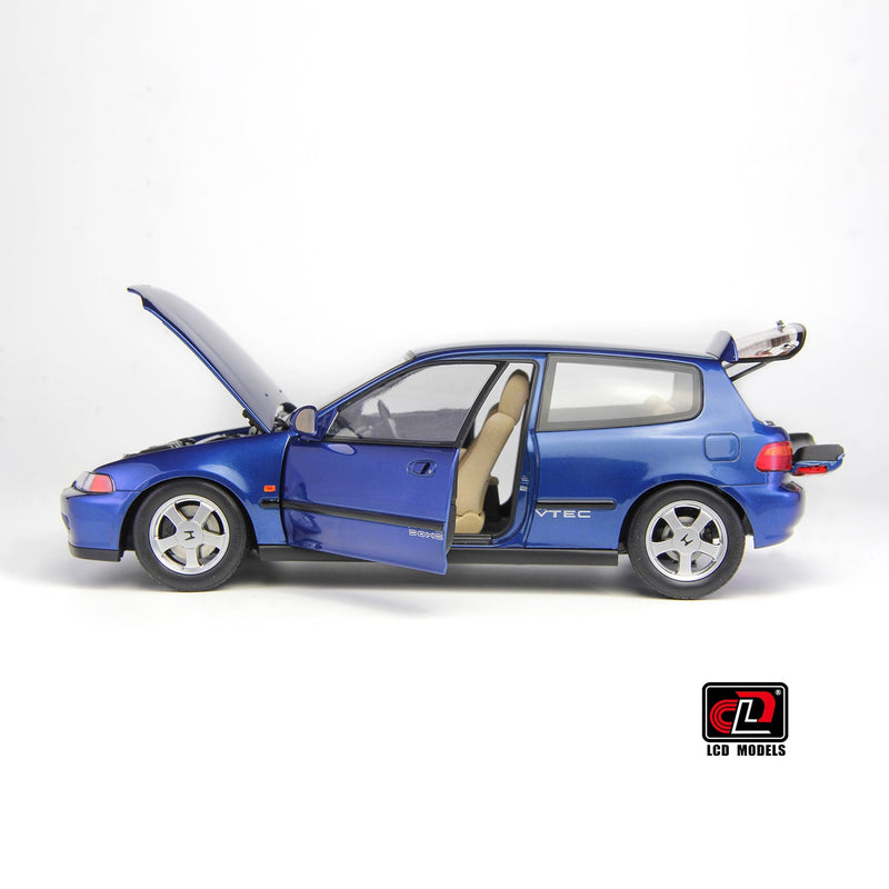 LCD Models 1:18 Honda Civic (EG6) SiR II in Blue