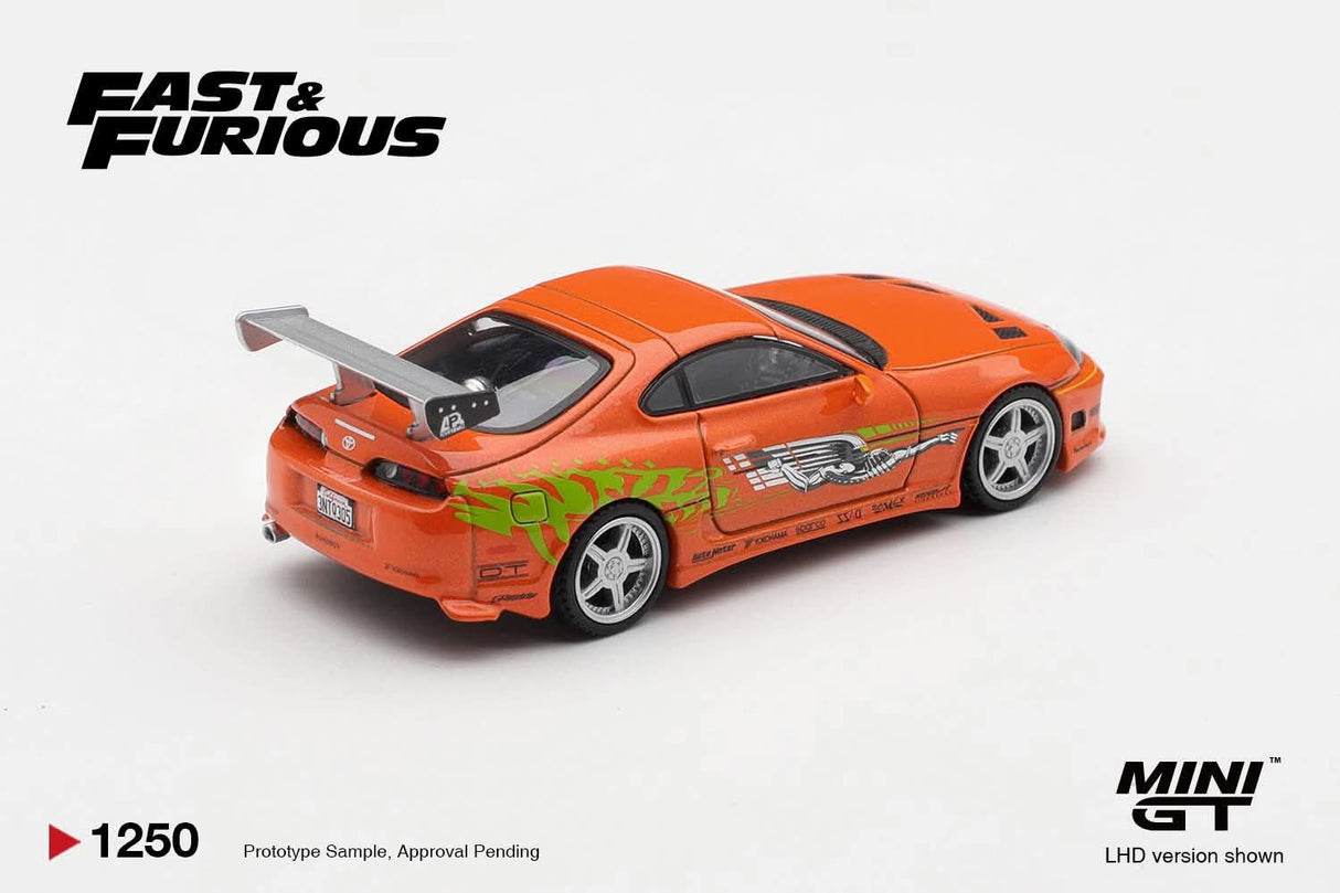 *PREORDER* MINIGT 1:64 Toyota Supra BOMEX “The Fast and the Furious” Brian O’Conner