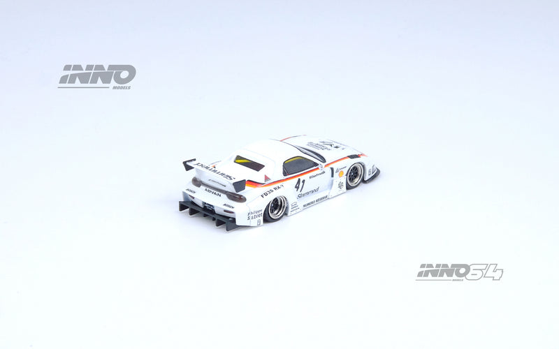 INNO64 1/64 Mazda RX7 (FD3S) LB-SUPER SILHOUETTE in White