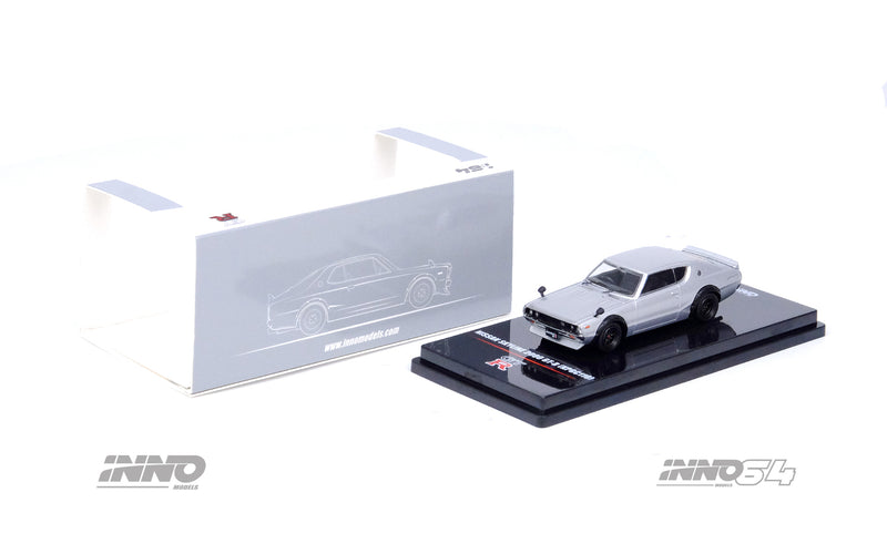 INNO64 1:64 Nissan Skyline 2000GT-R (KPGC110) in Silver