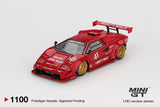 MINI GT 1:64 Lamborghini Countach LB-WORKS-  Red