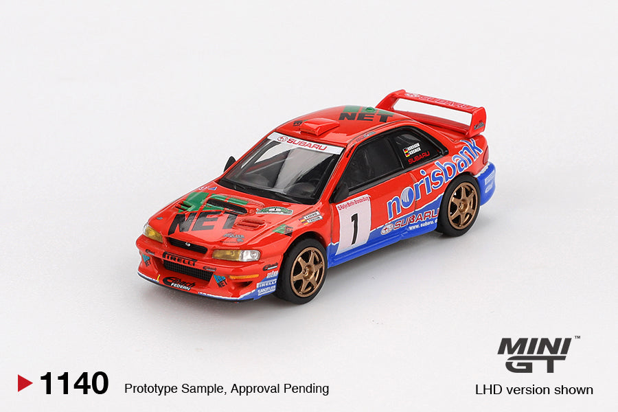 MINI GT 1:64 Subaru Impreza WRC97 #1 – 1999 DRM Champion
