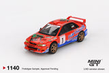 MINI GT 1:64 Subaru Impreza WRC97 #1 – 1999 DRM Champion