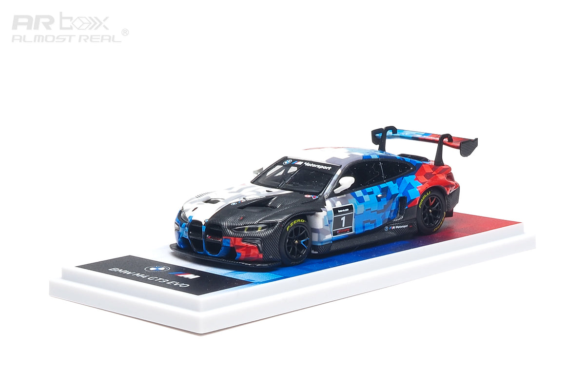 *PREORDER* Almost Real "AR Box" 1:64 BMW M4 GT3 EVO Presentation Car