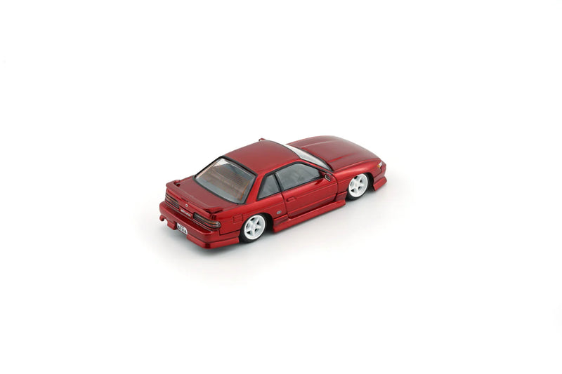 BM Creations 1:64 Nissan 180SX (LHD) in Red Metallic