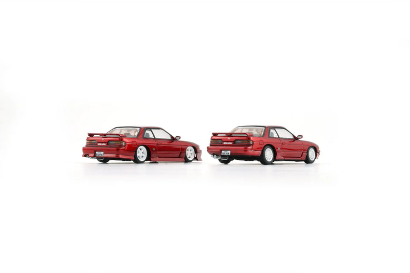 BM Creations 1:64 Nissan 180SX (LHD) in Red Metallic