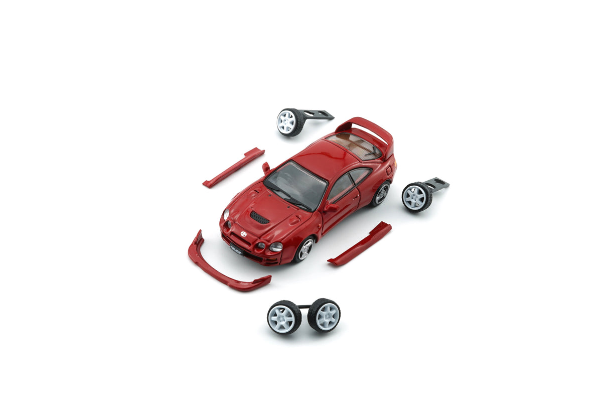 *PREORDER* BM Creations 1:64 Toyota Celica GT-Four (RHD) in Red