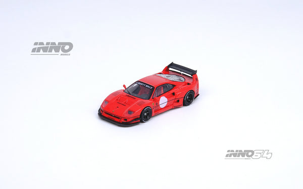 INNO64 1/64 Ferrari F40 Liberty Walk in Red