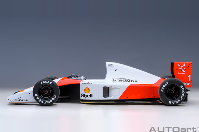 AUTOart 1:18 McLaren Honda MP4/6 Japanese GP 1991 A.SENNA #1