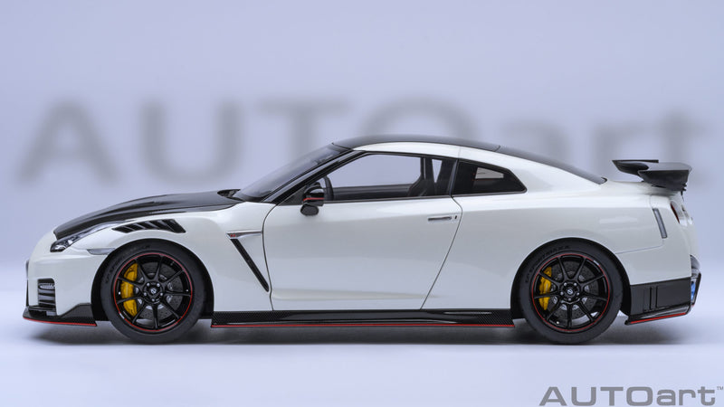 AUTOart 1:18 Nissan GT-R (R35) NISMO 2022 Special Edition in Brilliant White Pearl