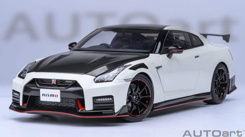 AUTOart 1:18 Nissan GT-R (R35) NISMO 2022 Special Edition in Brilliant White Pearl