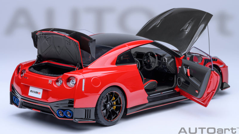 AUTOart 1:18 Nissan GT-R (R35) NISMO 2022 Special Edition in Vibrant Red