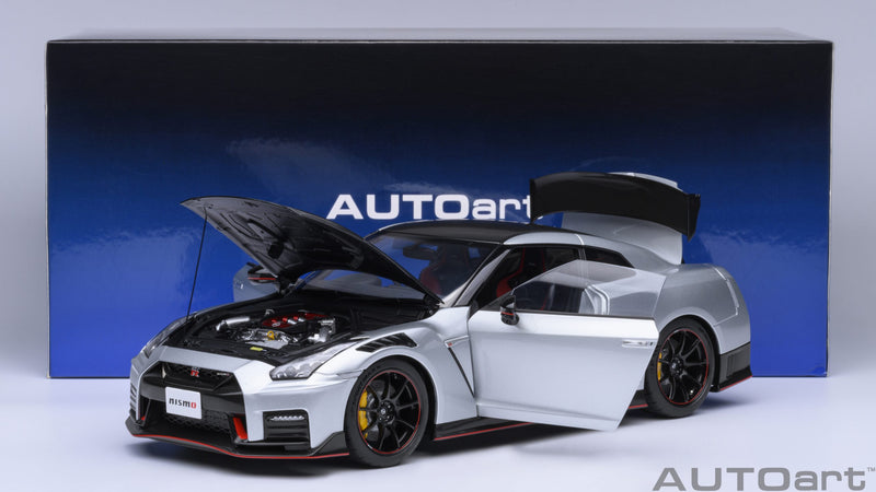 AUTOart 1:18 Nissan GT-R (R35) NISMO 2022 Special Edition in Ultimate Metal Silver