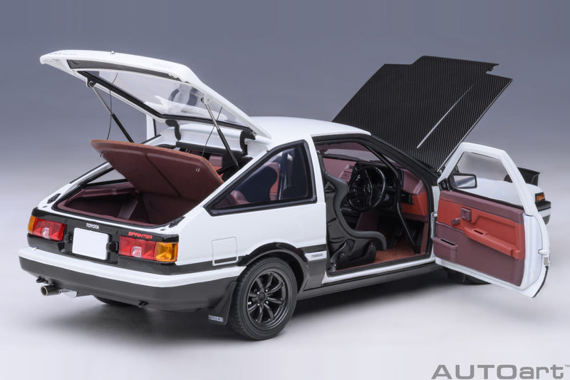 AUTOart 1:18 Toyota Sprinter Trueno (AE86) “Project D” Final Version