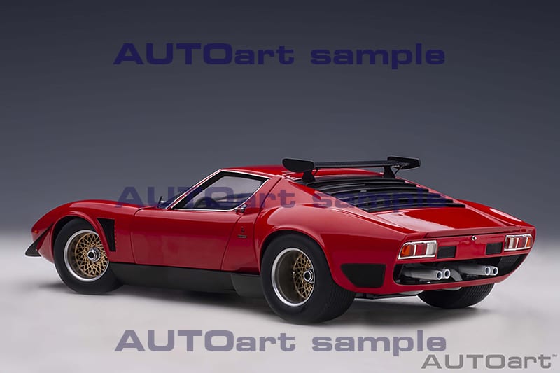 *PREORDER* AUTOart 1:18 Lamborghini Miura JOTA SVR in Red