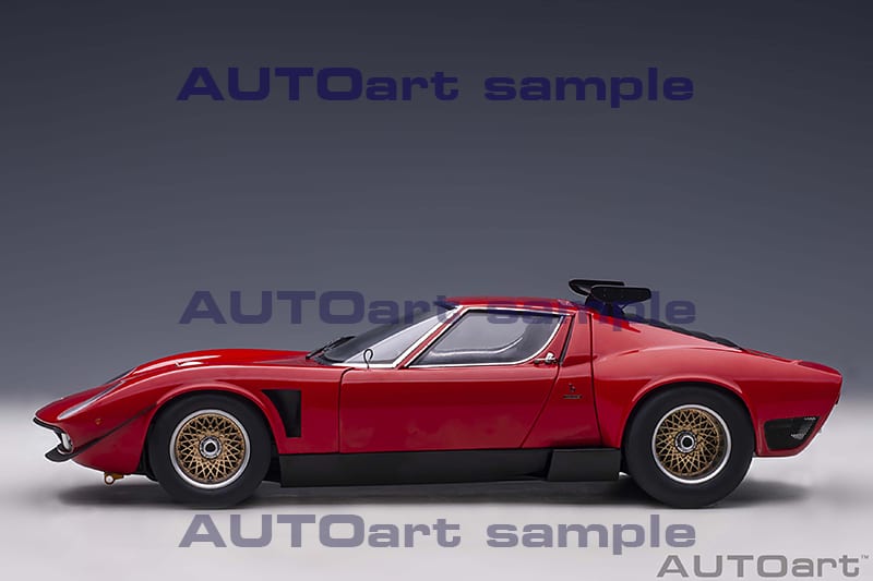 *PREORDER* AUTOart 1:18 Lamborghini Miura JOTA SVR in Red