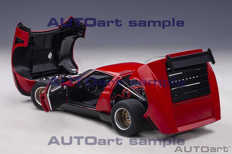 *PREORDER* AUTOart 1:18 Lamborghini Miura JOTA SVR in Red