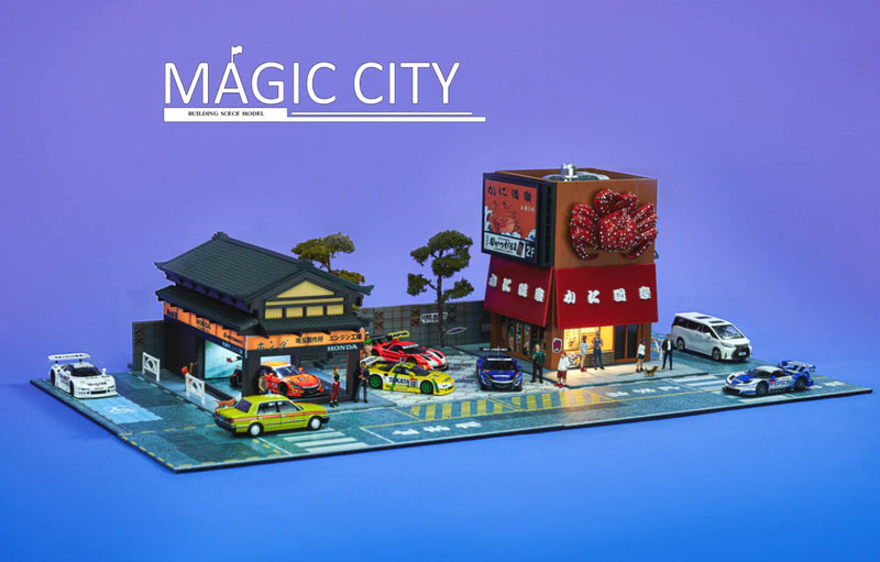 Magic City 1:64 Honda Showroom and Sashimi Restaurant