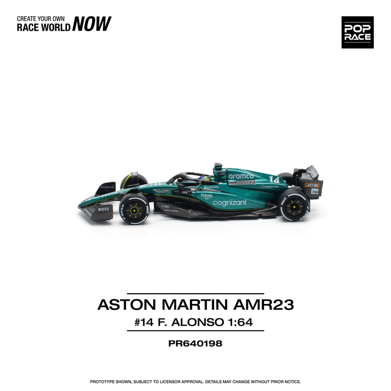 *PREORDER* Pop Race 1:64 Aston Martin AMR23 F1