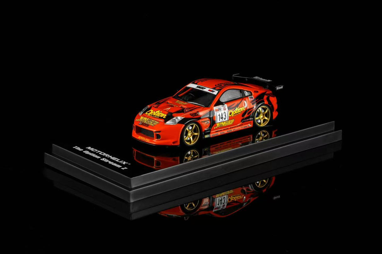 *PREORDER* MotorHelix 1:64 Nissan 350Z "Option Stream Z" Edition