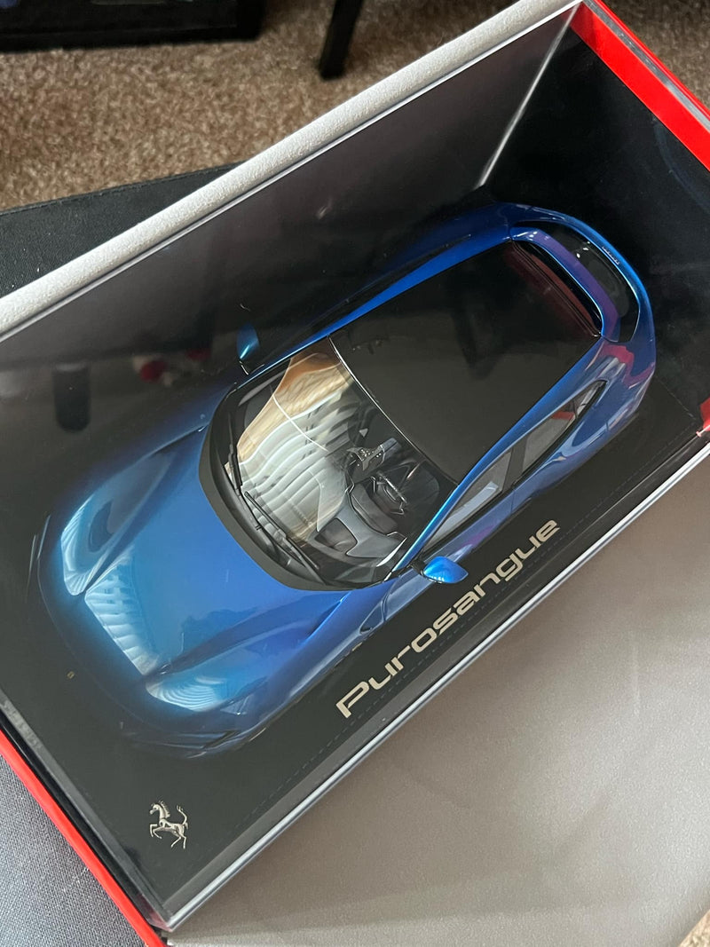 BBR Models 1:18 Ferrari Purosangue in Blu Corsa