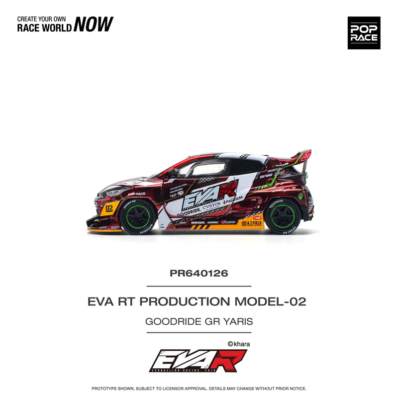 *PREORDER* Pop Race 1:64 Toyota GR Yaris PANDEM EVA RT Production Model-02 Goodride