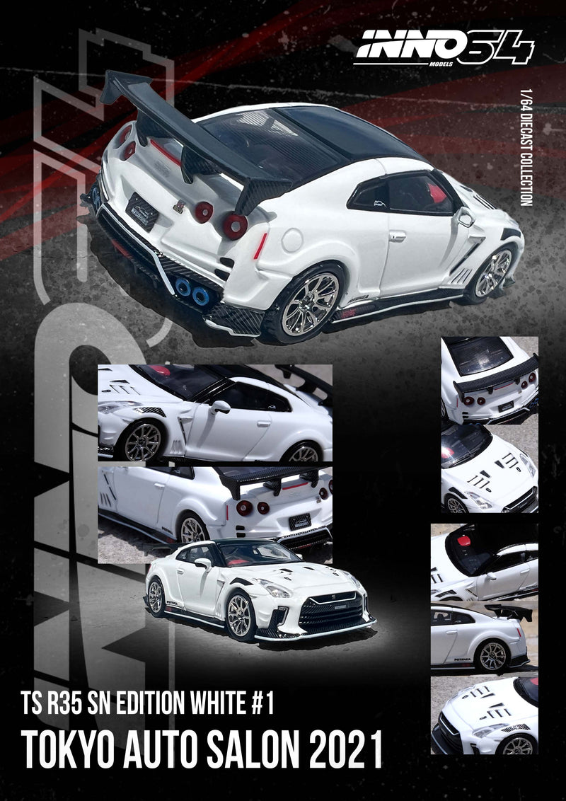 *PREORDER* INNO64 1:64 Nissan GT-R (R35) "TOP SECRET" Tokyo Auto Salon 2021