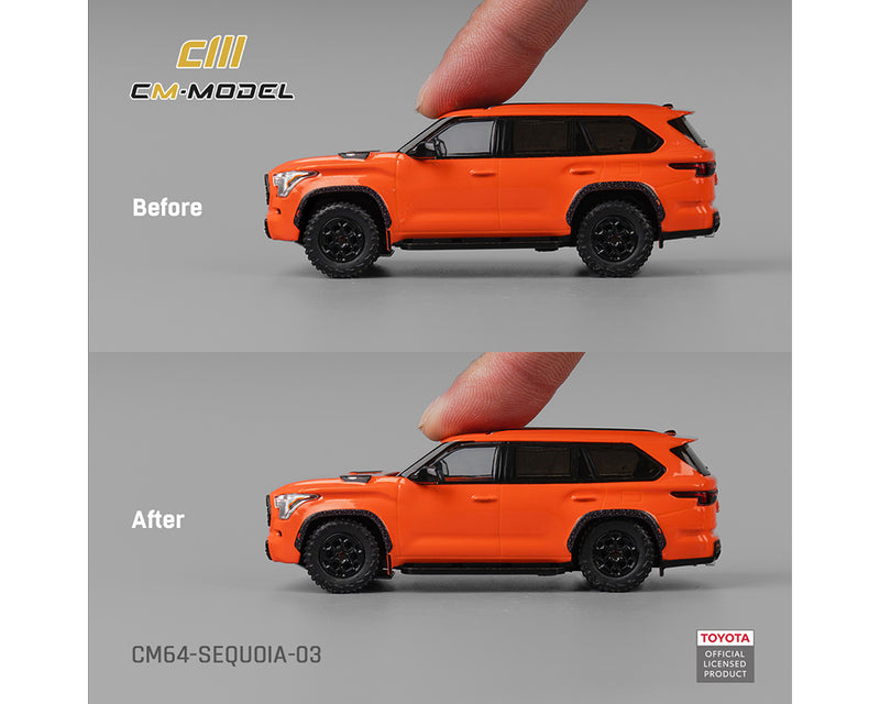 *PREORDER* CM Model 1:64 Toyota Sequoia TRD-PRO in Solar Octane Limited Edition
