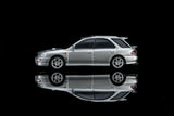 *PREORDER* MotorHelix 1:64 Subaru Impreza Wagon WRX STi Ver. VI in Arctic Silver Metallic