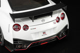 MotorHelix 1:18 Nissan GT-R NISMO (R35) Special Edition 2022 Brilliant White Pearl