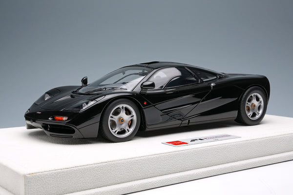 *PREORDER* Make Up Co., Ltd / Eidolon 1:18 McLaren F1 Road Car 1994 in Jet Black Metallic