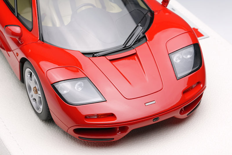 *PREORDER* Make Up Co., Ltd / Eidolon 1:18 McLaren F1 Road Car 1994 in Grand Prix Red