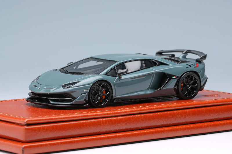 *PREORDER* Make Up Co., Ltd /Titan 64 1:64 Lamborghini Aventador SVJ 2018 with Leirion Wheel