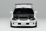 MotorHelix 1/18 Honda Civic Type-R (EK9) J's Racing in White