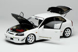 MotorHelix 1/18 Honda Civic Type-R (EK9) J's Racing in White