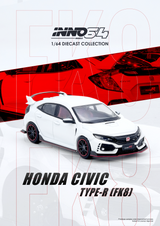 INNO64 1:64 Honda Civic (FK8) Type-R in White