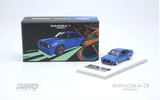INNO64 1:64 Ford Escort MK2 PANDEM "EMOTION" RETRO HAVOC in Blue