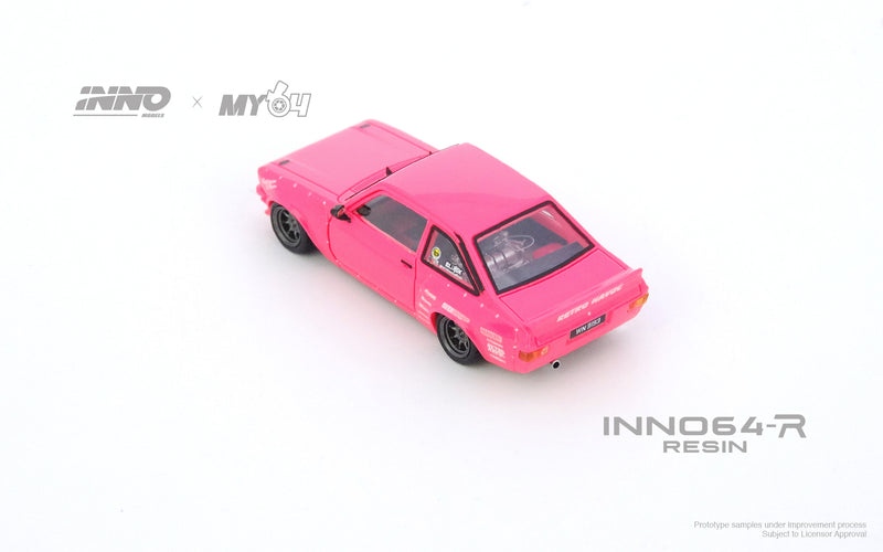 INNO64 1/64 Ford Escort MK2 PANDEM "EMOTION" Retro Havoc