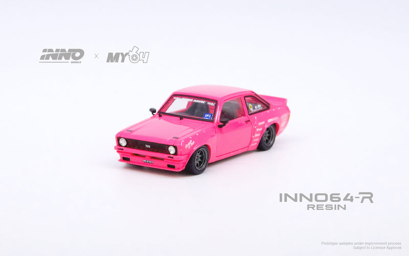 INNO64 1/64 Ford Escort MK2 PANDEM "EMOTION" Retro Havoc