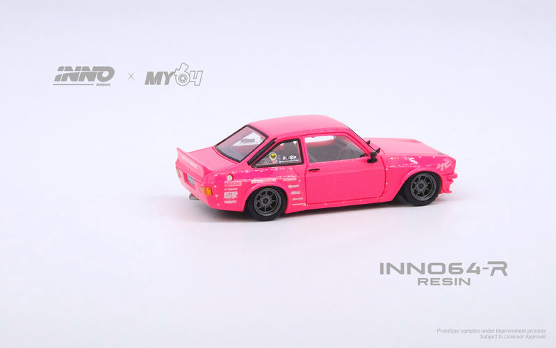 INNO64 1/64 Ford Escort MK2 PANDEM "EMOTION" Retro Havoc