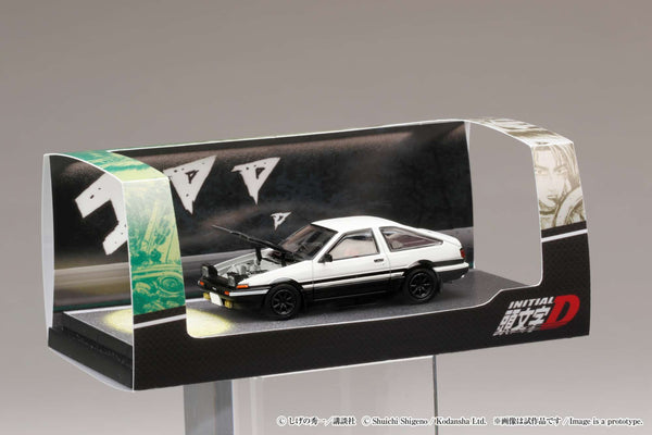 Hobby Japan 1:64 Toyota Sprinter Trueno GT Apex (AE86) Initial D VS Tomoyuki Tachi