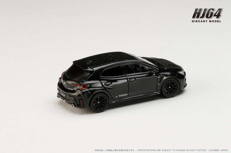 Hobby Japan 1:64 Toyota GR Corolla RZ in Precious Black Pearl