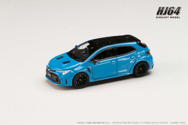 Hobby Japan 1:64 Toyota GR Corolla RZ in Cyan Metallic